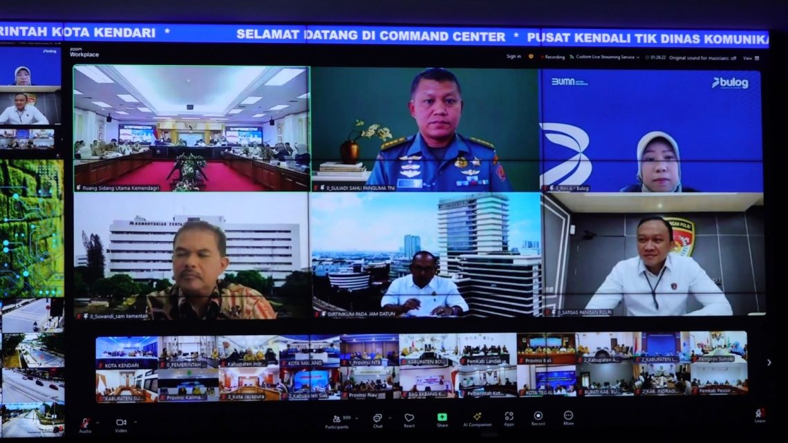 Pengendalian Inflasi dan Percepatan Program Perumahan, Pemkot Kendari Siap Jalankan Arah Kebijakan Nasional 4