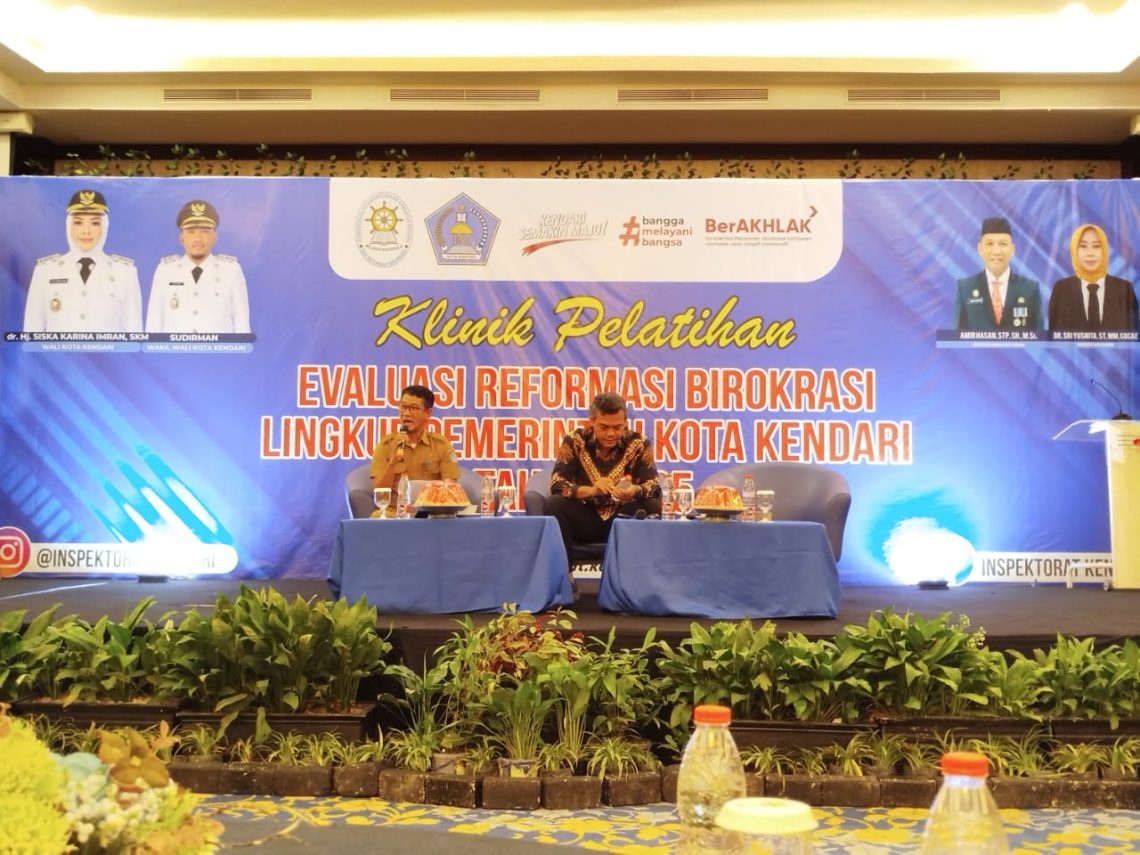 Pemkot Kendari Genjot Reformasi Birokrasi, 27 OPD Ikut Klinik Evaluasi 3