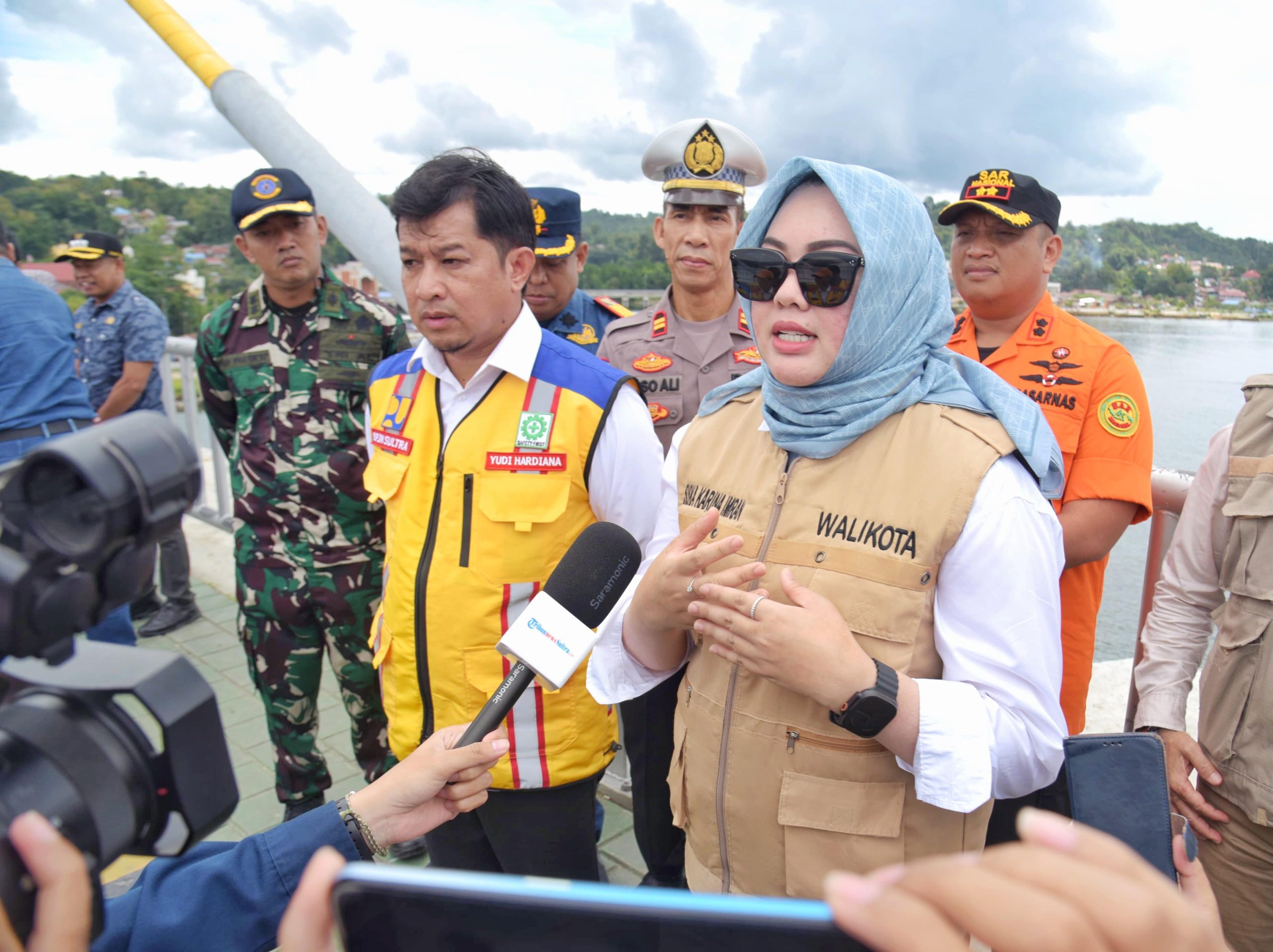 Kawasan Kumuh di Bawah Jembatan Teluk Kendari Bakal Disulap Jadi Kawasan Strategis dan Estetis 4