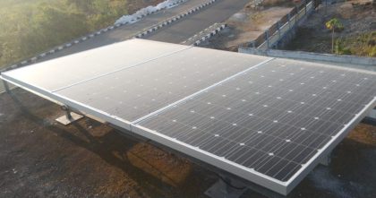 Panel Surya Sensor pendeteksi Tsunami. Dok: Istimewa.