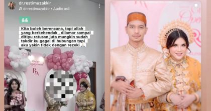 Postingan akun Instagram @dr.restimuzakkir yang menjadi viral. Dok. Istimewa.
