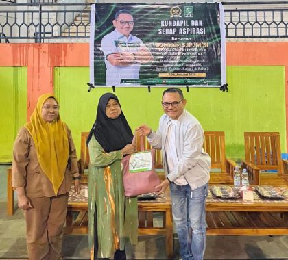 Jaelani saat melakukan kunjungan di Muna. Dok. Istimewa.
