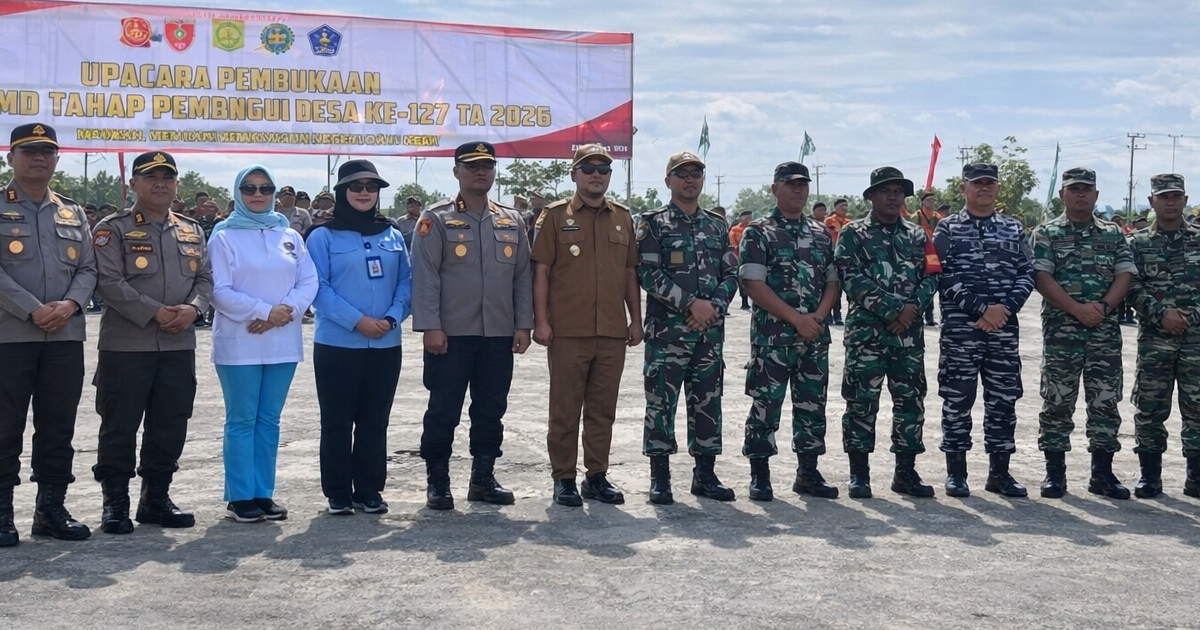 TMMD Reguler ke-127 Jadi Motor Pembangunan dan Pemberdayaan Masyarakat Kendari 2